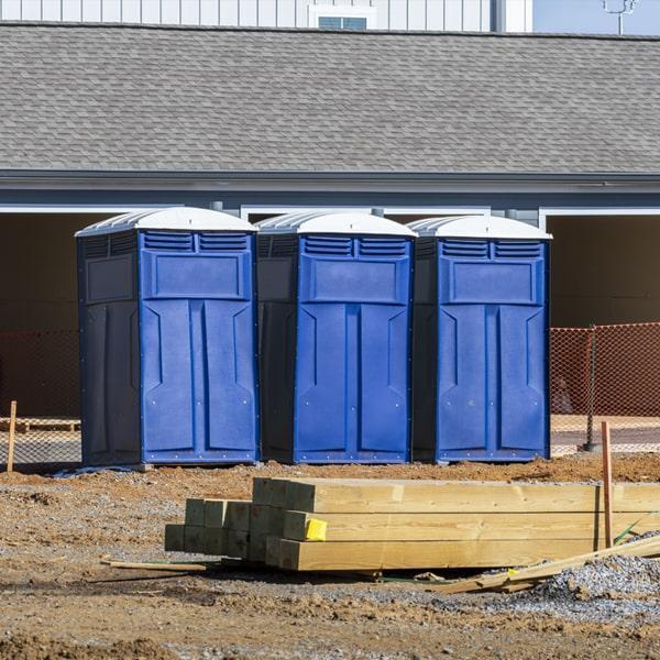 it is recommended to have one portable restroom for every ten workers on a construction site